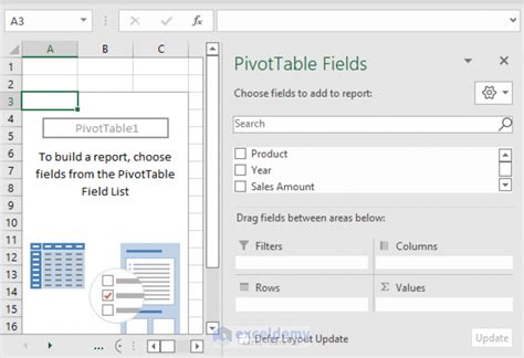 How To Calculate Variance Using Pivot Table In Excel With Easy Steps