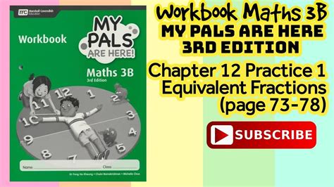 My Pals Are Here WORKBOOK MATHS 3B 3rd Edition Chapter 12 Practice 1