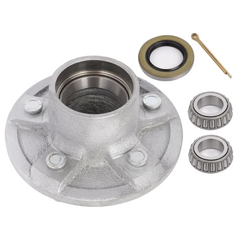 Cciyu Boat Trailer Galvanized Hub Axle Kit 5 45 Bolt Circle Wheel Hub