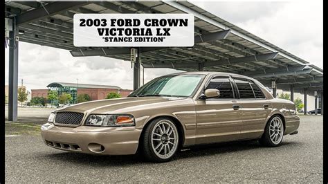 2003 Ford Crown Victoria Lx Stance Edition Youtube