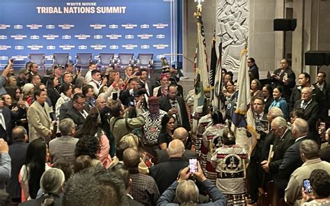 White House Tribal Nations Summit Underway In Washington Dc