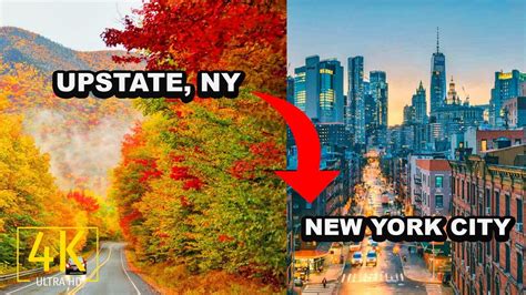 Scenic Drive From Upstate New York To New York City 4k Road Trip In Usa Travelvoyagepartner