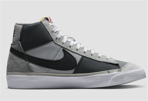 Nike Blazer 77 Mid Remasteredナイキ ブレーザー 77 Mid リマスター Black Grey