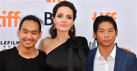 Angelina Jolies Son Pax Makes Rare Appearance Hours After Brother