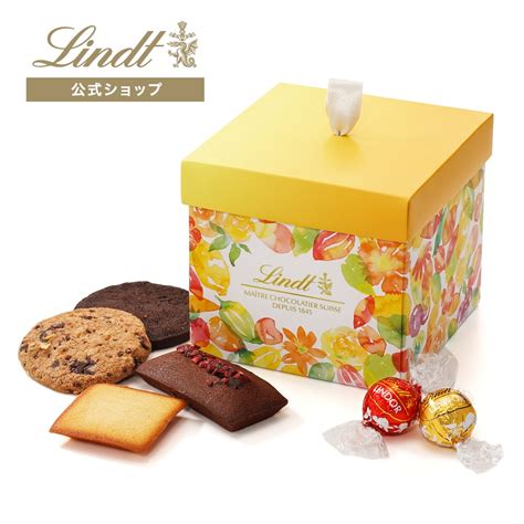 リンツ 母の日 【公式】 リンツ Lindt チョコレート リンツ リンドールand焼き菓子 カジュアルギフト M ショッピングバッグm付