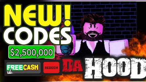 All New Working Codes For Da Hood In October 2023 Roblox Da Hood