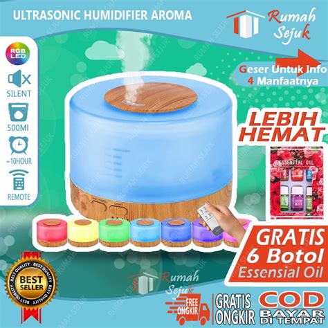 Jual RS Air Humidifier Diffuser Aromaterapi Alat Pengharum Ruangan