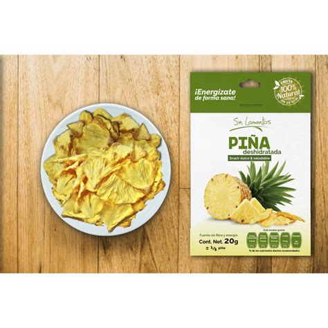 Piña Deshidratada 20g Caja 12 piezas CASA MAREGAL