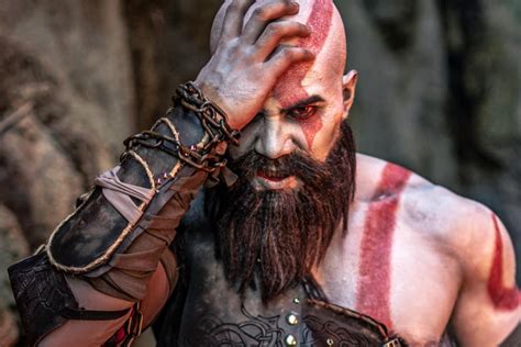 God Of War Ragnarok Cosplay De Kratos é De Deixar Qualquer Deus No