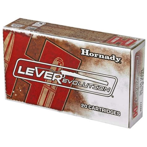 Hornady Leverevolution Winchester Ammo Gr Ftx Rounds