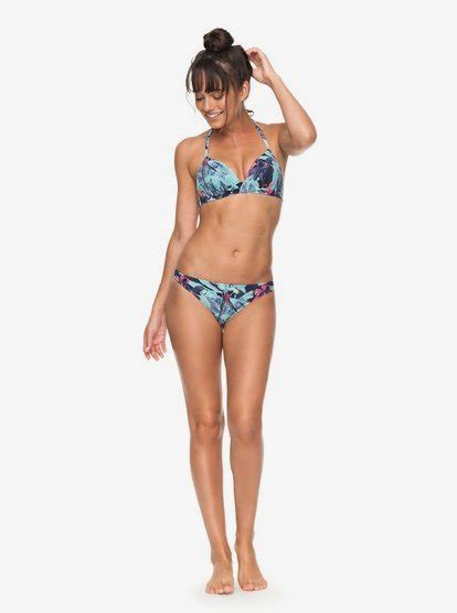 Roxy Essentials Moulded Tri Bikini Top For Women Roxy