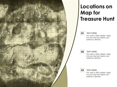 Locations On Map For Treasure Hunt | Presentation Graphics ...