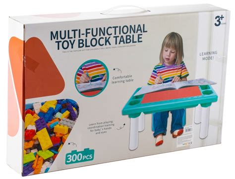 Masa Educativa TOY BLOCK IdealStore Dimensiuni 48 X 30 X 26 5 Cm Blat