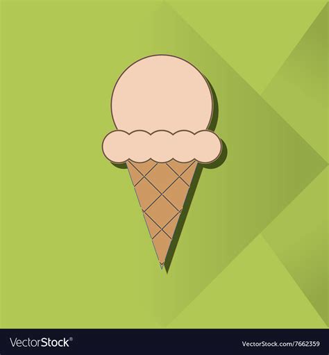 Ice Cream Icon Design Royalty Free Vector Image