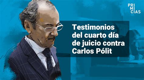 Esto sucedió durante el primer día del juicio a Carlos Pólit en