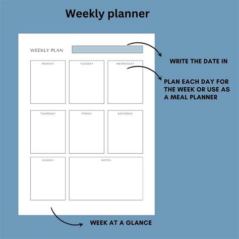 Printable 2024 Planner Dated 2024 Planner Daily Weekly Monthly