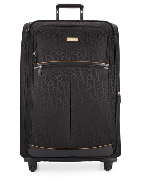 Calvin Klein 28-inch Spinner Suitcase in Black for Men | Lyst