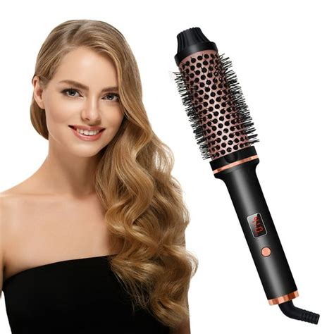 Alexda Hot Brush 1 5 Heated Round Brush Negative Ion Technology For Curly And Straightening