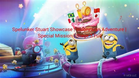 Minion Rush Spelunker Stuart Showcase Indonesian Adventure