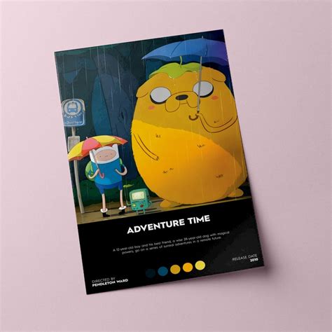 Adventure Time Poster Adventure Time Vintage Retro Art Adventure