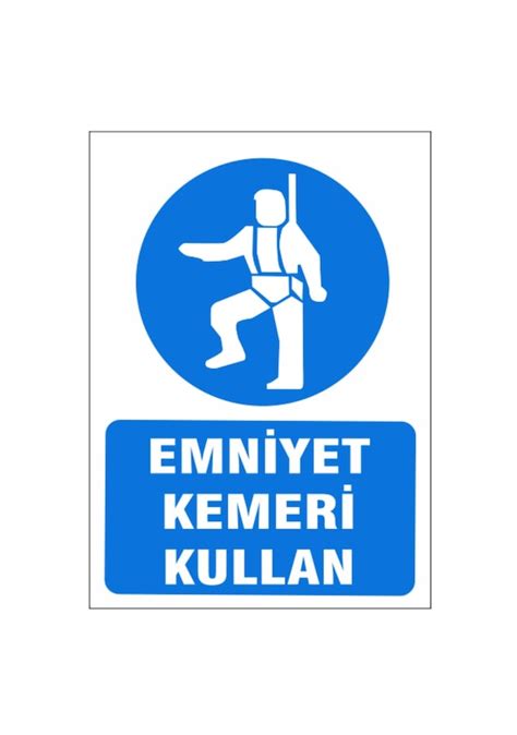 5 Adet Emniyet Kemeri Kullan Uyarı Levhası Fiyatları ve Özellikleri