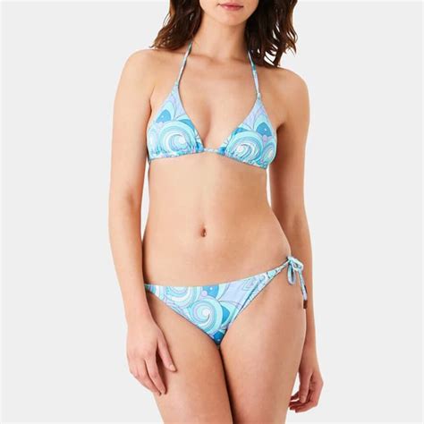 Blue Fleur Bikini Top Brandalley