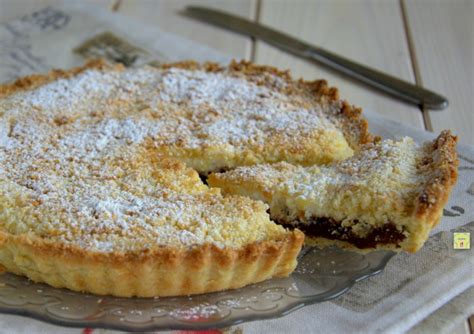 Sbriciolata Ricotta E Nutella Ricetta Torta A Base Di Frolla Facile E