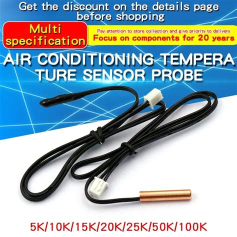 Pcs Cm Air Conditioning Temperature Sensor K K K K K K