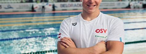 Österreichischer Schwimmverband Lukas Edl im JEM Finale