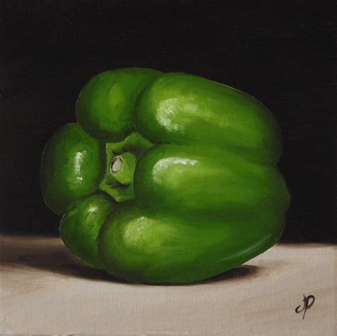 Jane Palmer Fine Art: Red, Yellow and Green Peppers