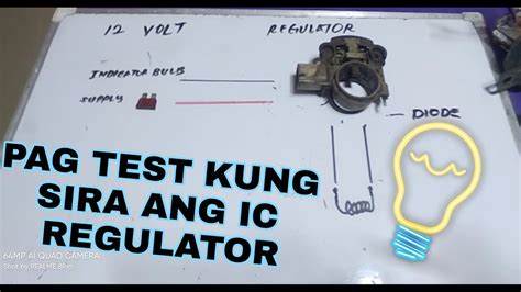 Paano Mag Test Kung Sira Ang Ic Regulator Tutorial Electrical