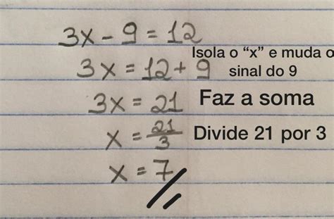 c 3x 9 12 me ajudem pfvr não consigo resolver esta brainly br