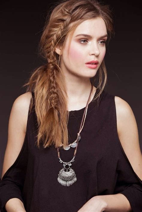 Top 17 Simple And Effective Braid Hairstyles With Bangs Hairstyles For Women