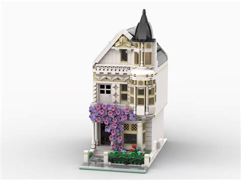 Lego Moc Victorian Town House By Chricki Rebrickable Build With Lego