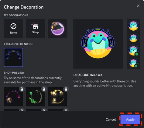 Avatar Decorations Discord