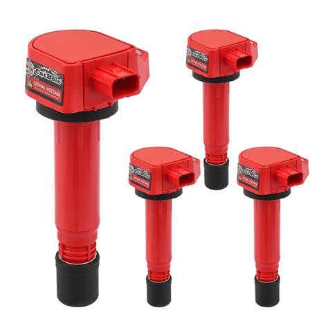 Set Of 4 UF582 C158 Ignition Coil Pack For 2006 2011 Honda Civic L4 1