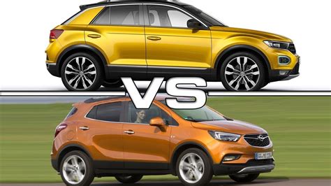 2018 Volkswagen T Roc Vs 2017 Opel Mokka X YouTube