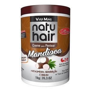 Creme Para Pentear Natuhair Mandioca 1kg Shopee Brasil