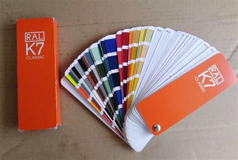 Ral K7 Classic Color Chart Deck Book Lazada