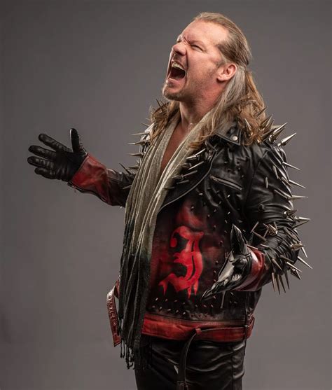 Chris Jericho AEW Jacket | Leather Spikes Jacket