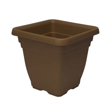 ZANVIC Vulcano Quadro Pot 32 X 32 X 28 Cm Bronze Leroy Merlin