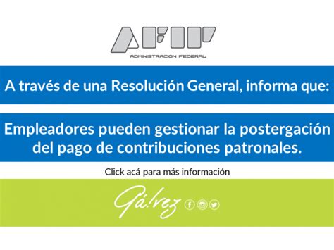 Municipio De G Lvez Empleadores Pueden Gestionar La Postergaci N Del