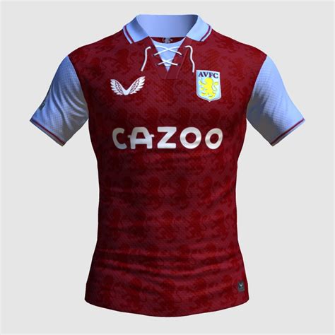 Aston Villa 22 23 Home Concept Fifa 23 Kit Creator Showcase