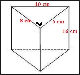 Rumus Luas Permukaan Prisma Segitiga - Matematika Dasar