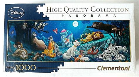 Clementoni DISNEY Panorama Sweet Night 1000 Piece Jigsaw Puzzle