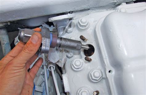 Servicing Fuel Injectors On A Diesel Engine Sail Magazine