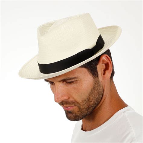 Mens Stetson Reward Shantung Straw Outdoor Fedora Hat