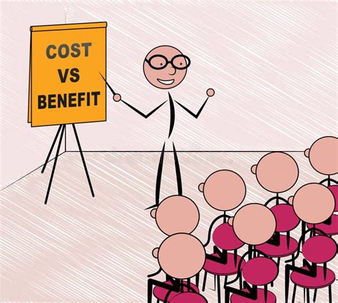 Cost Vs Benefit Rocket Means Comparing Price Against Value 3d