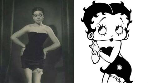 Betty Boop Black And White Dress