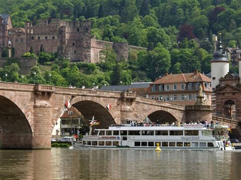 Heidelberg Bootsfahrt Neckar Bootstour Finden Buchen